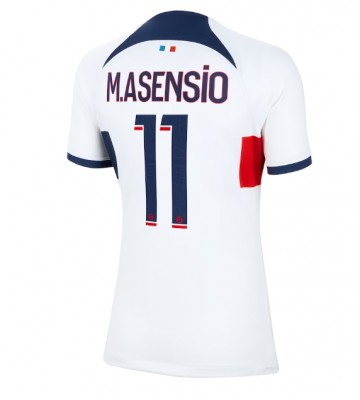 Maillot de foot Paris Saint-Germain Marco Asensio #11 Extérieur Femmes 2023-24 Manches Courte
